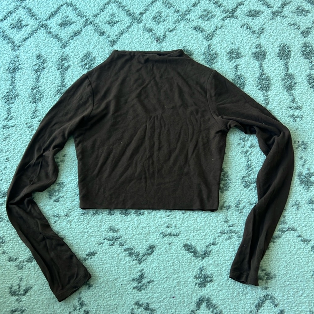 Naked wardrobe -Brown crop top